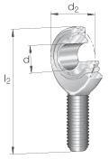 POS 25 LA MSA M24x2 (Sol) Mafsal Rulman