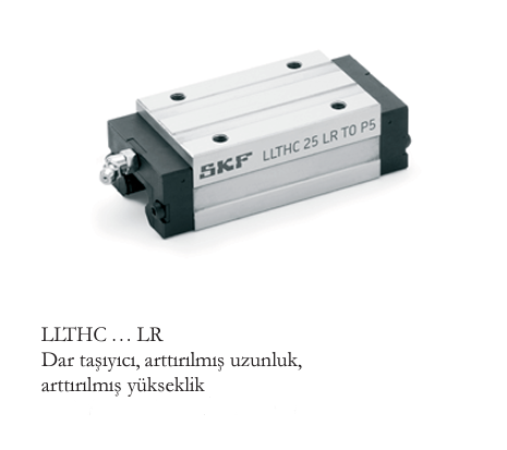 LLTHC 45 LR T0 P5 SKF Lineer Dar Uzun Araba
