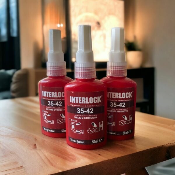 İnterlock 35-42 Orta Mukavemet Kenetleme ve Sızdırmazlık 50 ml