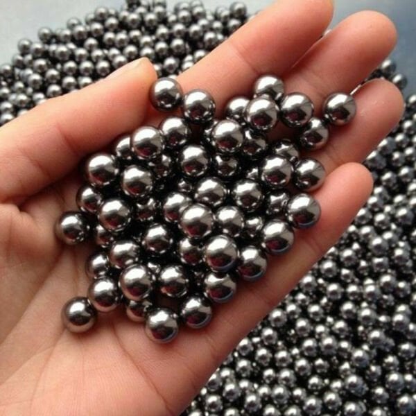 500 Adet 8mm Çelik Bilye Sapan Mermisi Çok Amaçlı Tane Demir Misket Rulman Bilya 8 mm