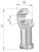 PHS 16 B DEB M16x1,5 (Sağ) Mafsal Rulman